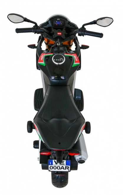 elektromos Aprilia motor gyerekeknek fekete