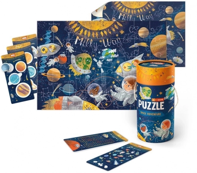 űrkaland díszdobozos puzzle készlet