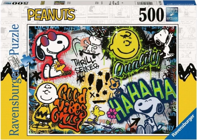 Ravensburger Peanuts 500 darabos puzzle