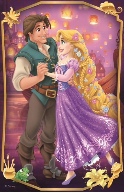 Disney hercegnők: Aranyhaj puzzle készlet