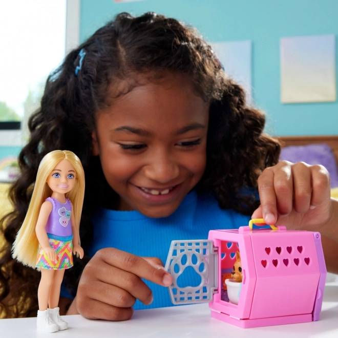 Barbie Chelsea Kutya Szállító