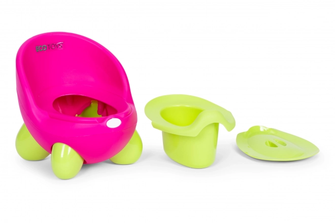 Gyermek bili rózsaszín-zöld, ECOTOYS