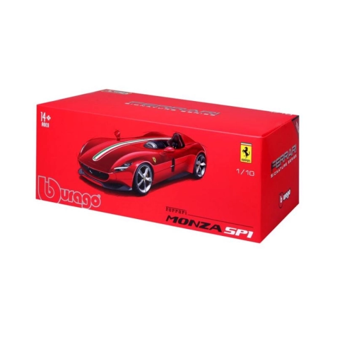 Bburago Ferrari Signature sorozat Monza SP-1 kisautó 1:18 méretarányban