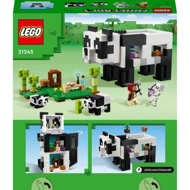 Lego Minecraft panda rezervátum