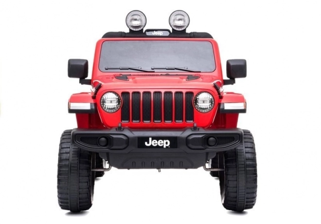 Elektromos Jeep Rubicon 4x4 gyermekautó piros színben