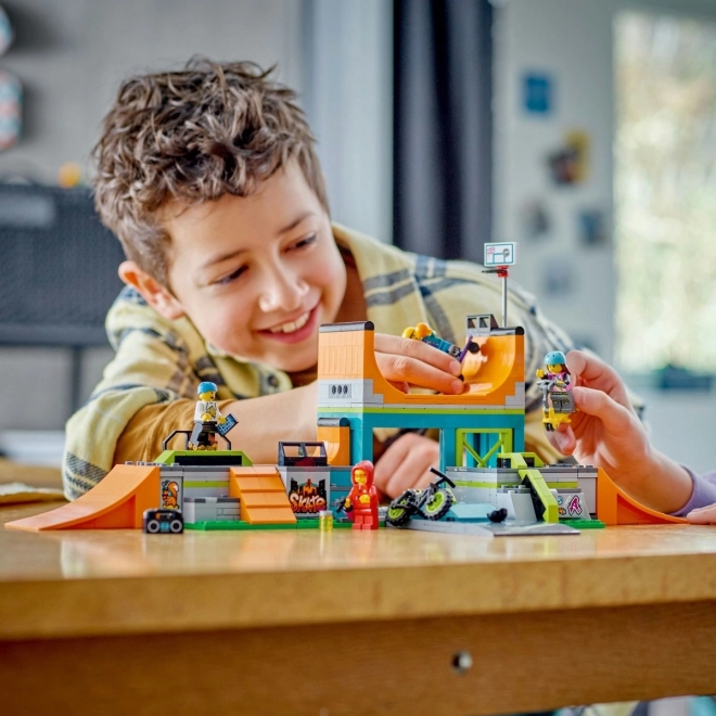 Lego City utcai skatepark