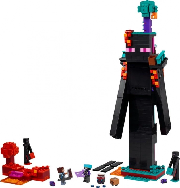 LEGO Minecraft Fosztogatók és Leromboló Alapzata Építőjáték