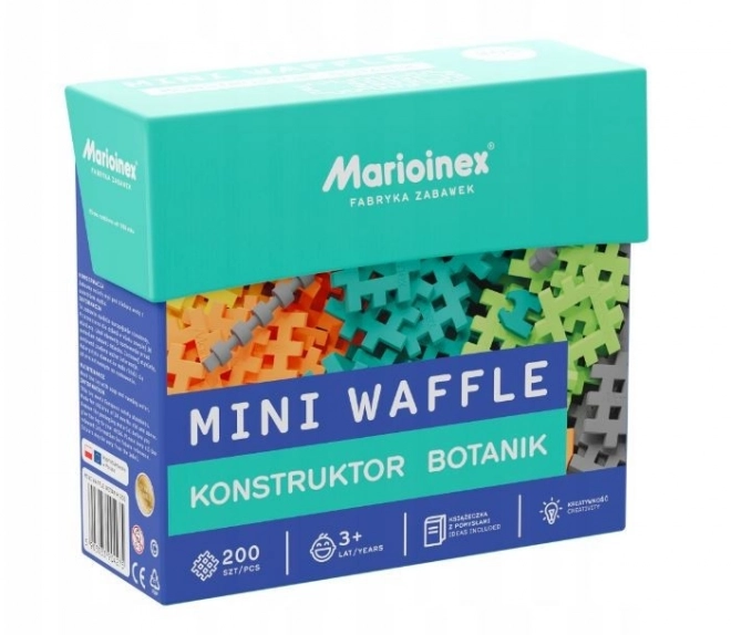 mini waffle botanik készlet 200 elemes