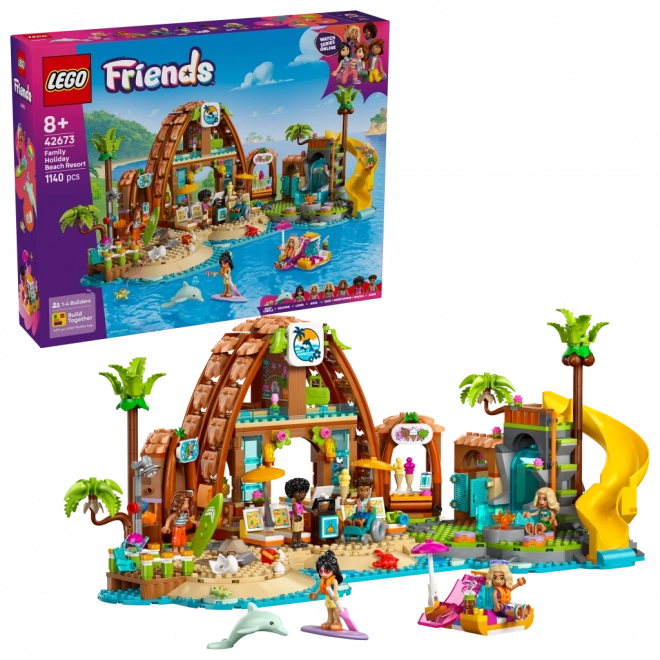 LEGO Friends Családi nyaralás a tengerparton