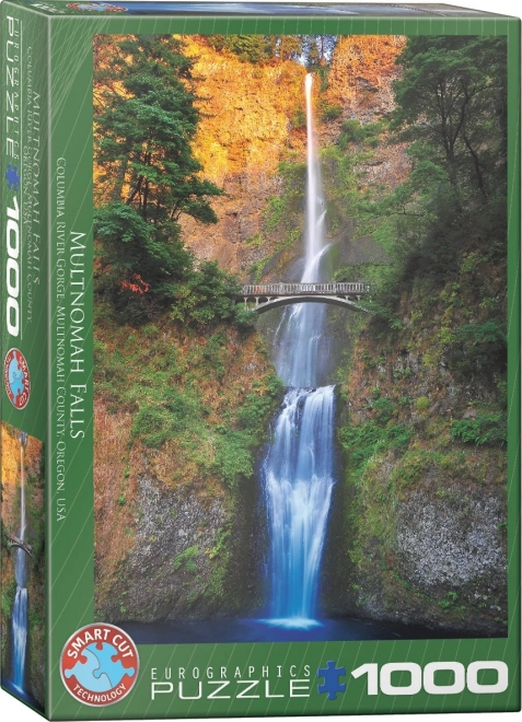 Multnomah Falls Puzzle 1000 Darab - USA Tájkép