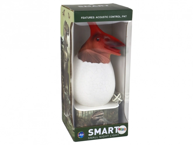 Éjszakai lámpa Dino LED micro USB-vel