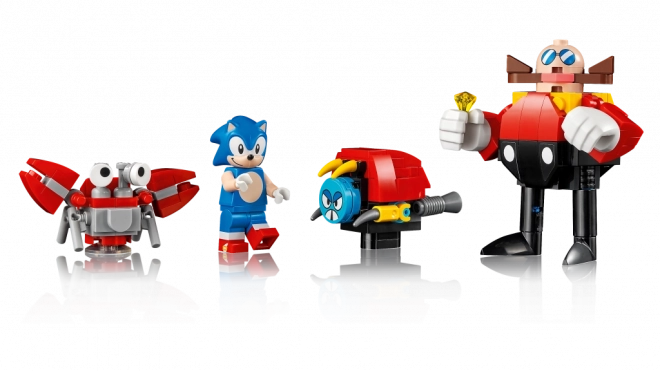 Sonic the Hedgehog - Zöld Domb Zóna LEGO építőkészlet