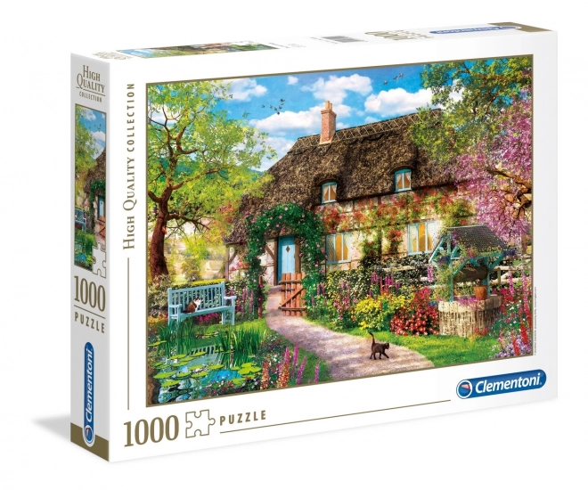 Clementoni házikó előkerttel 1000 darabos puzzle
