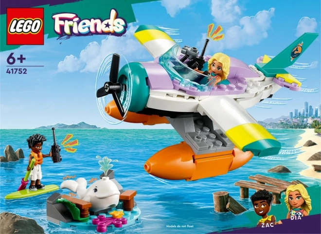 Lego Friends mentő hidroplán