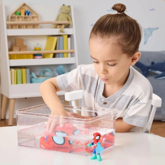 Hasbro Pókember figura és csodálatos jármű