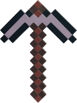 Minecraft netherite műanyag csákány 42 cm