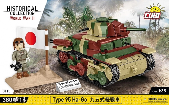 type 95 ha-go japán könnyű tank modell