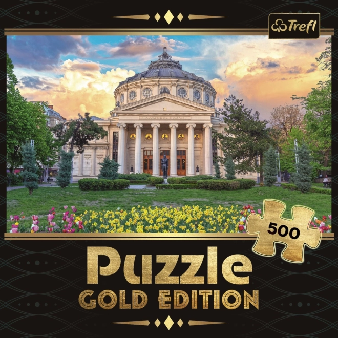 Trefl puzzle: rumun athenaeum, bukarest - 500 darabos