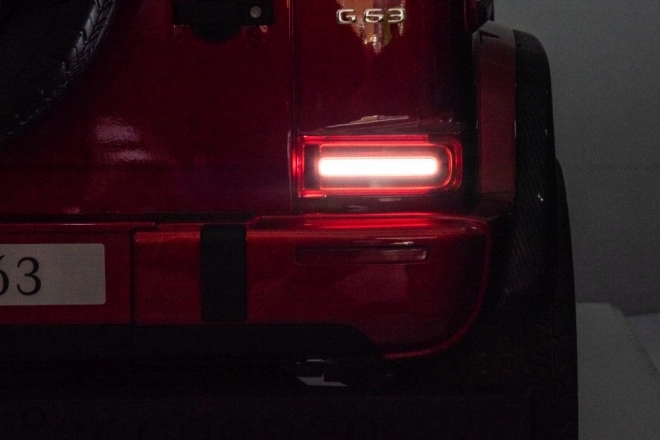 Akkumulátoros Mercedes G63 XXL piros
