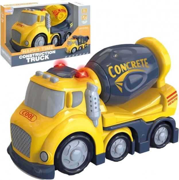 Betonkeverő City Truck fény- és hangeffektekkel