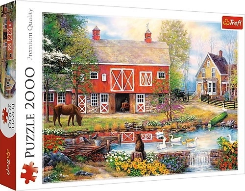 Élet a vidéken 2000 darabos puzzle