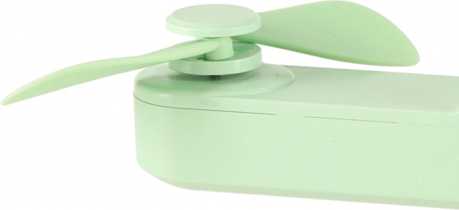 Mini hordozható USB ventilátor összecsukható zöld