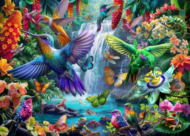 Puzzle Trópusi kolibrik 500 darab