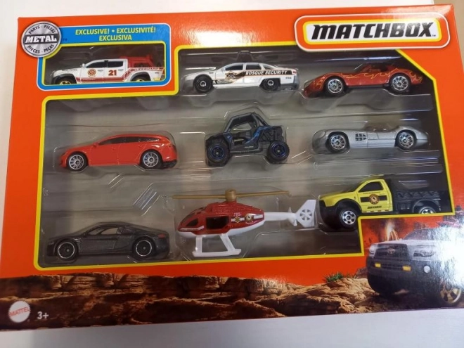 Matchbox játékautó szett - 9 darabos gyűjtemény