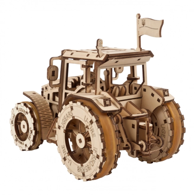 Ugears 3D mechanikus fa puzzle traktor