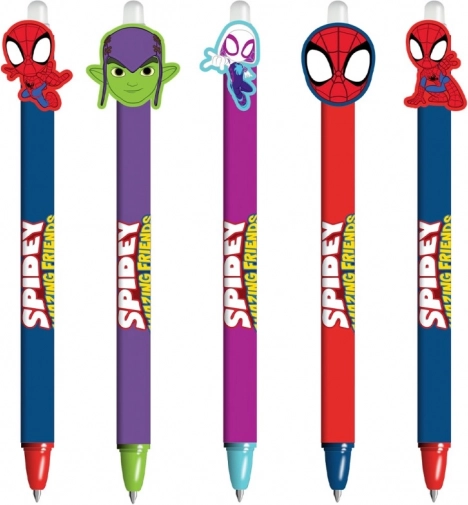 radírozható zselés toll Spidey