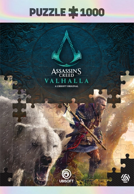 Józanság Assassin's Creed Valhalla Eivor és jégmedve 1000 darabos puzzle