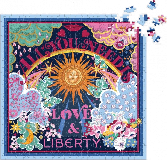 Liberty szerelem and szabadság puzzle 500 darab