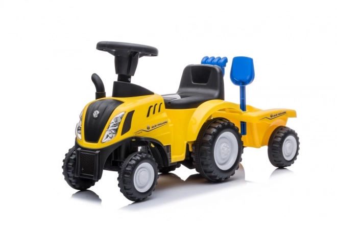 New Holland sárga gyermek traktor