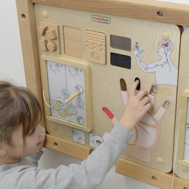 Masterkidz oktatási tapintótábla Montessori