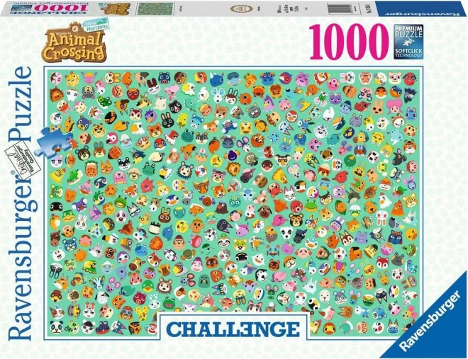 Ravensburger Puzzle Kihívás: Animal Crossing 1000 darab