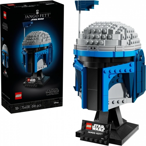 LEGO Star Wars Jango Fett sisak – gyűjtői kiállítási modell