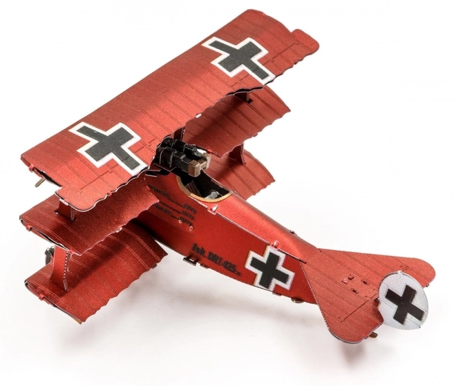 metal earth 3d puzzle fokker dr. i háromfedelű repülőgép