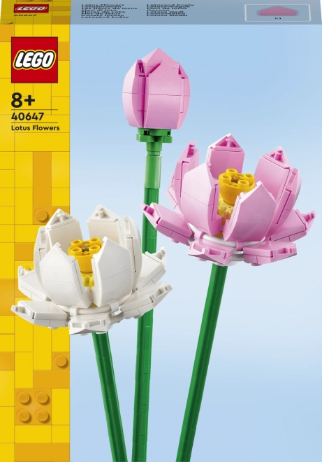 Lótuszvirág Lego építő készlet