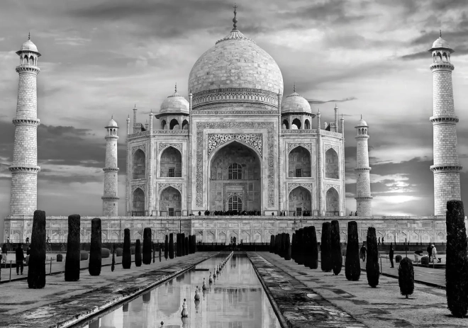 INTERDRUK Puzzle A világ körül: Tádzs Mahal 500 darab