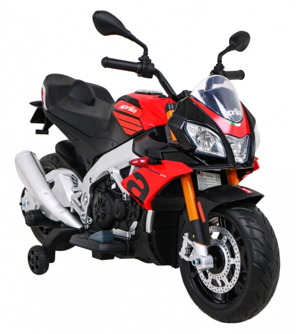 Aprilia gyermek elektromos motor piros színben