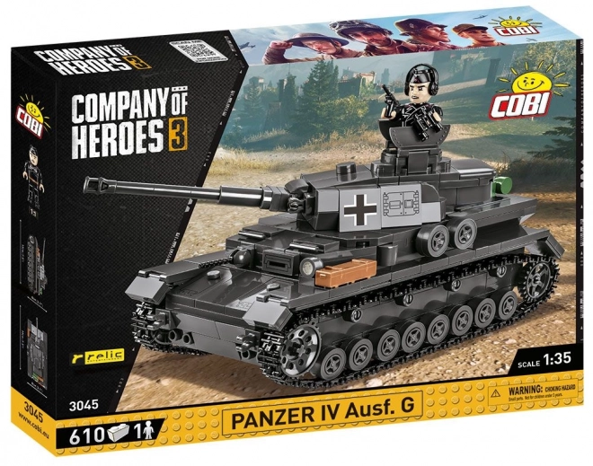 Panzer IV harckocsi építő készlet - COBI