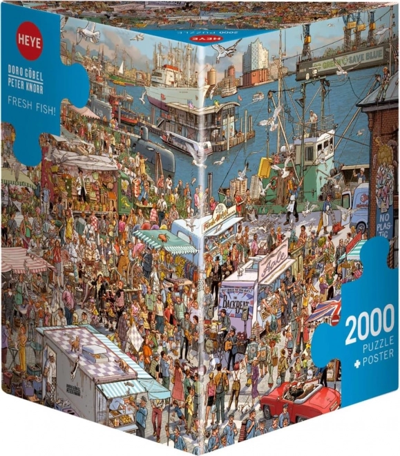 Heye puzzle friss halak 2000 darabos