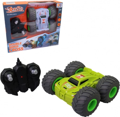 Távirányítós autó fordulással, 2,4 GHz, 15 cm