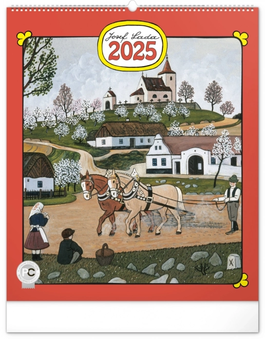 Notique falinaptár Josef Lada 2025