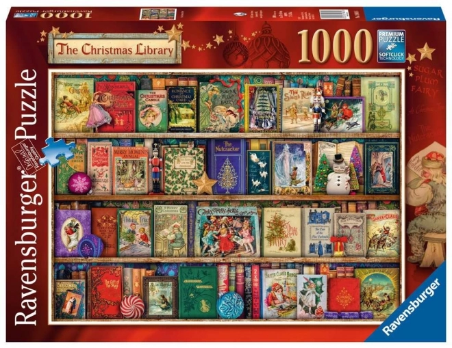 Ravensburger karácsonyi könyvtár puzzle 1000 darabos