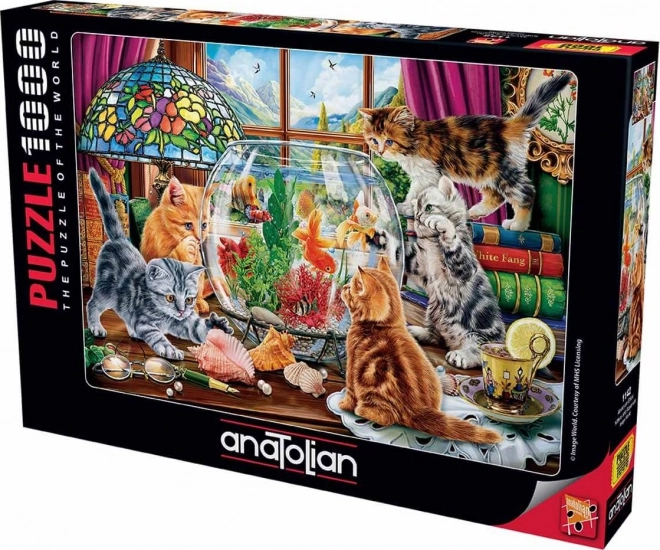 Anatolian puzzle kiscicák és akvárium 1000 darab