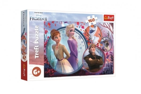 Puzzle - Frozen 2: Nővéri kaland (160 darabos)