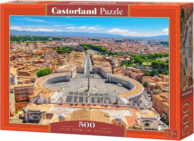 Kilátás a Vatikánból 500 darabos puzzle