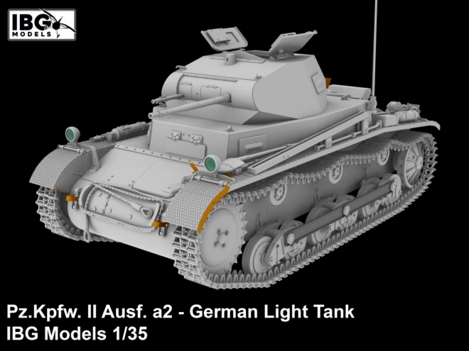 Német könnyű tank modell 1:35