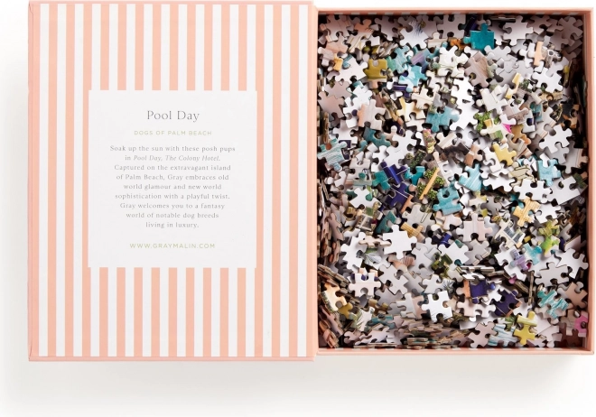 Puzzle a Palm Beach medencénél 1000 darab